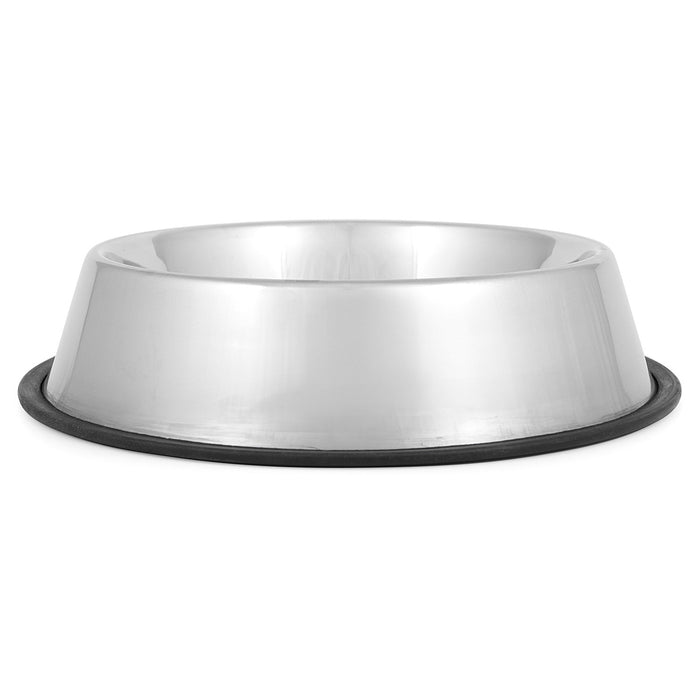 Jeffers No - Skid/No - Tip Stainless Steel Pet Bowls - G3N3 - 2 quart - 19