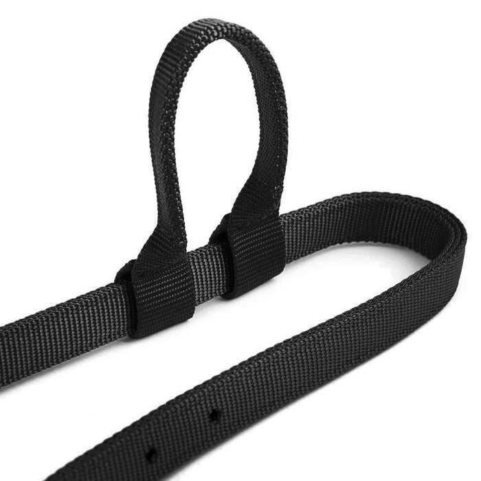 Jeffers Nylon One - Ear Western Horse Headstall - SSNE - Black - 15