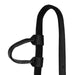 Jeffers Nylon One - Ear Western Horse Headstall - SSNE - Black - 13