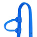 Jeffers Nylon One - Ear Western Horse Headstall - SSNF - Royal Blue - 18