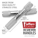 Jeffers OB Saw Wire & Handles - JIO6 - 2 Handles Only - 5