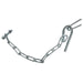Jeffers One Handed Gate Latch for Barns, Stalls & Paddocks - IA9H - Silver - Each - 1