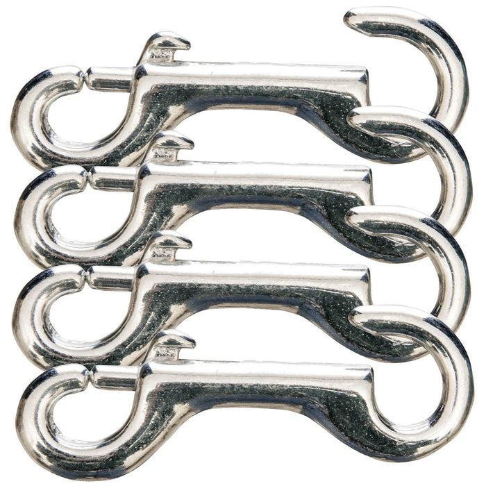 Jeffers Open Eye Snap - IABX-4 - Zinc - plated - 4" L - 4 pk - 3
