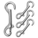 Jeffers Open Eye Snap - IABX-4 - Zinc - plated - 4" L - 4 pk - 13