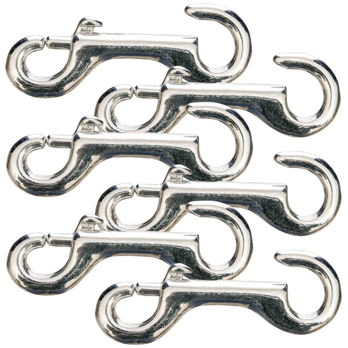 Jeffers Open Eye Snap - IABX-6 - Zinc - plated - 4" L - 6 pk - 4