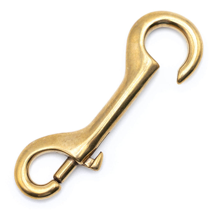 Jeffers Open Eye Snap - IAN1 - Brass - 4" L - Single - 6