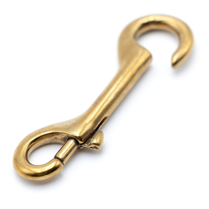 Jeffers Open Eye Snap - IAN1 - Brass - 4" L - Single - 9