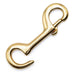 Jeffers Open Eye Snap - IAN3 - Brass - 4.75" L - Single - 14