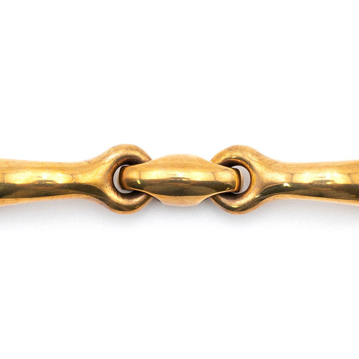 Jeffers Oval Mouth Copper Loose Ring Horse Bit, 5" - A8M1 - 7