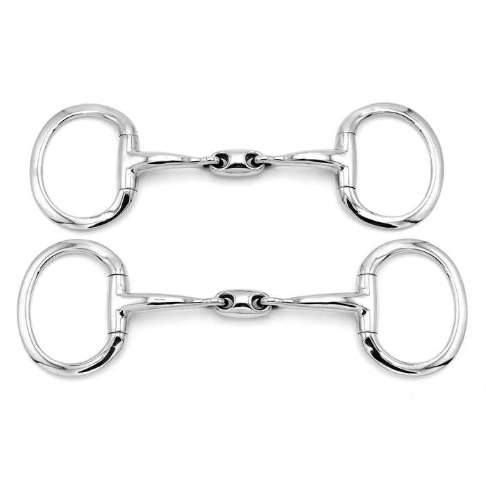 Jeffers Oval Mouth Eggbutt Horse Bit - A8M4 - 5.5 in - 9