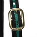 Jeffers Padded Nylon Horse Halter with Throat Snap - IA6B - Green/Black - 3