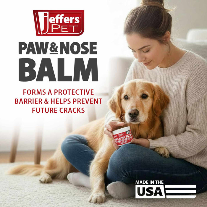 Jeffers Paw and Nose Protection Balm for Dogs, 3 ounce - JEFZWE - 3 oz - 5