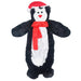 Jeffers Pet Christmas Characters Unstuffed Plush Squeaker Dog Toys, 12"L - I71BV - Penguin - 1 ct - 3