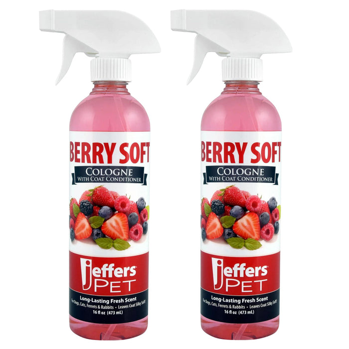 Jeffers Pet Colognes with Coat Conditioner, 16 oz Spray - TZCF-2 - Berry Soft - 2 - 16