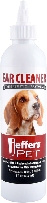 Jeffers Pet Ear Care Bundle, Ear Cleaner, Ear Drops & Ear Flush for Dogs & Cats, 3 Pack - JECEDEF-KIT - 3 Pack - 5