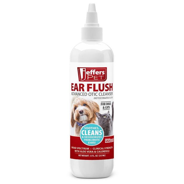 Jeffers Pet Ear Care Bundle, Ear Cleaner, Ear Drops & Ear Flush for Dogs & Cats, 3 Pack - JECEDEF-KIT - 3 Pack - 7