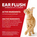 Jeffers Pet Ear Flush Advanced Ear Cleanser with Ketoconazole for Dogs & Cats - JEF2RG - 8 fl oz - 7