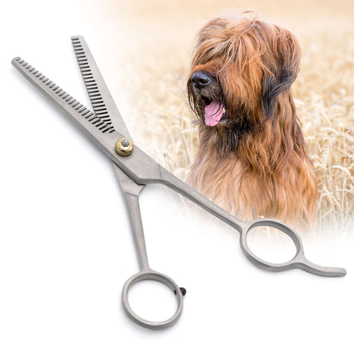Jeffers Pet Grooming Coat Thinning Shear, 7"L - UWT2 - 1
