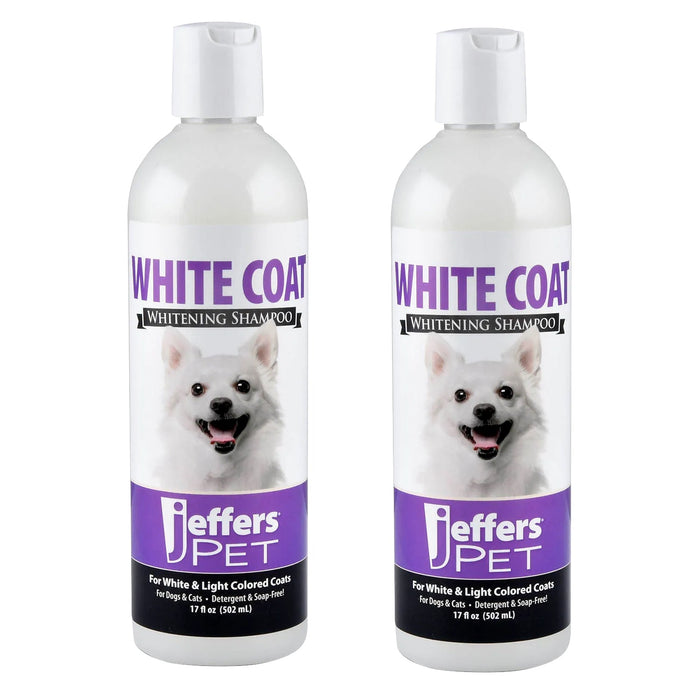 Jeffers Pet White Coat Whitening Dog & Cat Shampoo - TZJ3-2 - 17 oz - 2 - 8