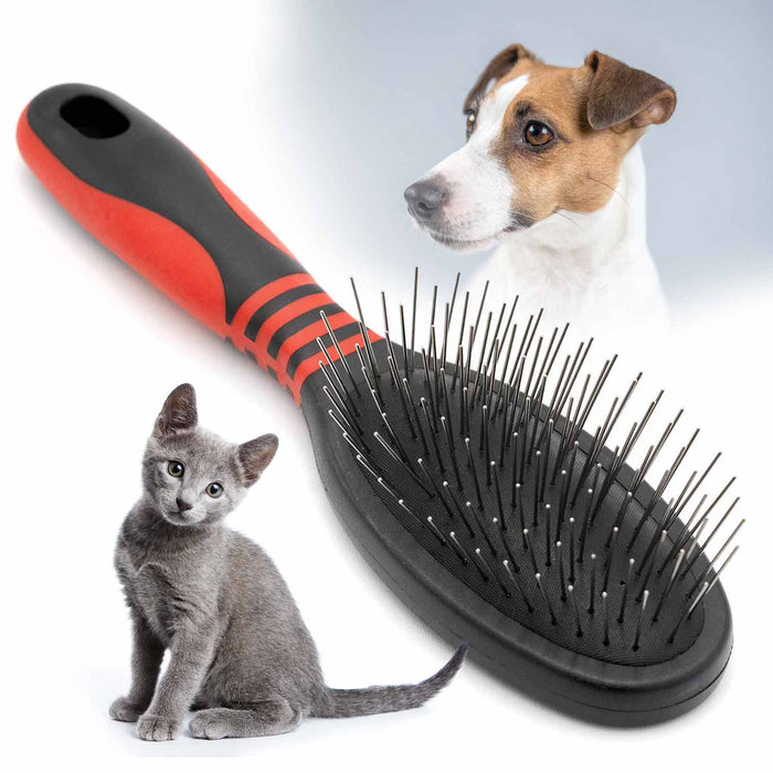Jeffers Pin Brush for Pet Grooming, Medium - UWP5 - 1