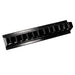 Jeffers Plastic Standard Whip Rack, Holds 12 Whips or Crops - IA9F - Black - 12" - Each - 1