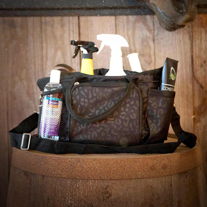 Jeffers Poplar Head Horse Grooming Bag - GAG1TJ - Covert Cheetah - 46
