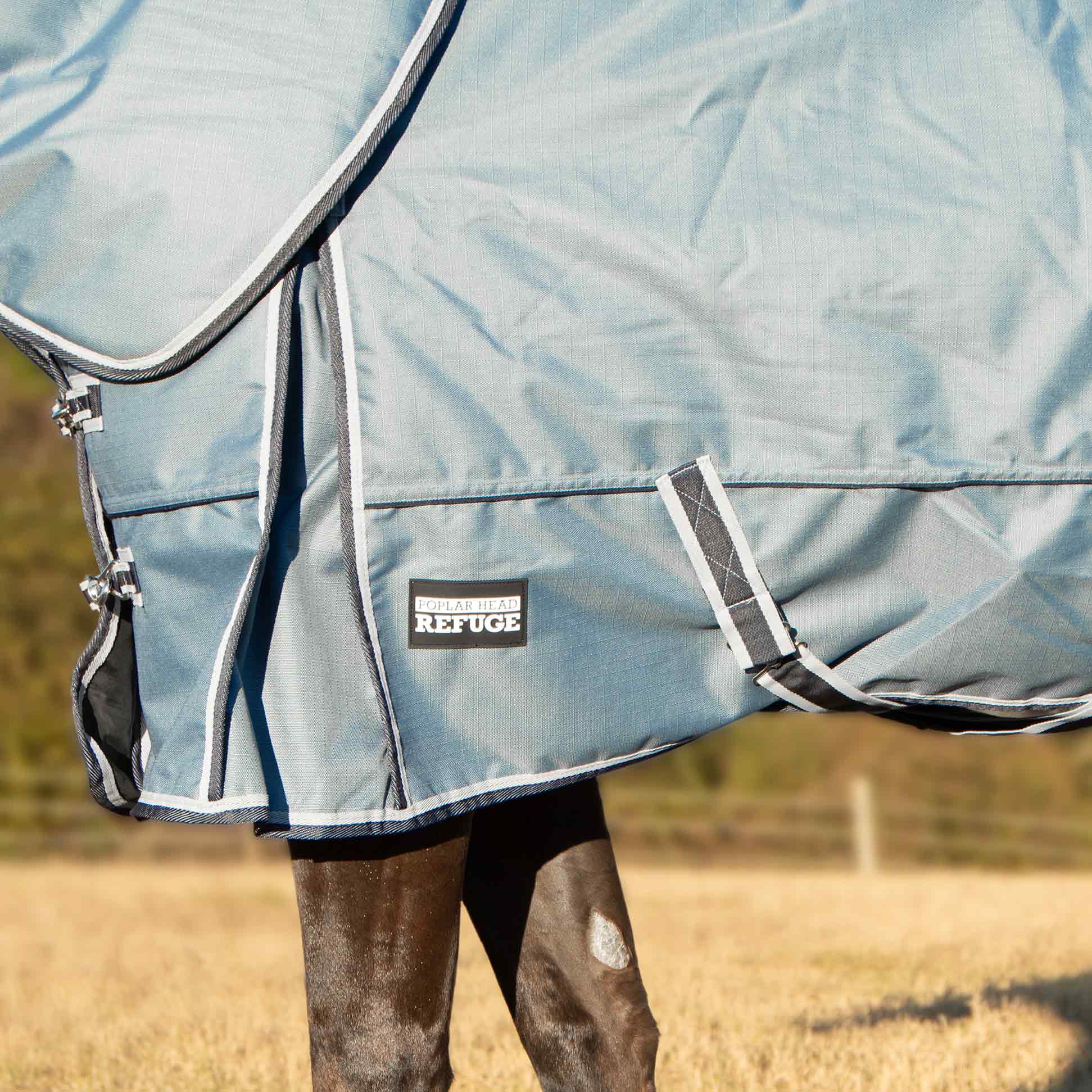Jeffers Poplar Head Refuge 1200D Horse Turnout Blanket with