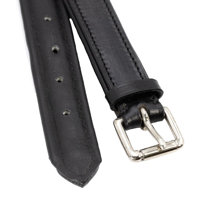Jeffers Premium Padded Black Leather Dog Collars - GAGJU - 5/8" x 12" - Black - 5