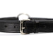 Jeffers Premium Padded Black Leather Dog Collars - GAGJU - 5/8" x 12" - Black - 3