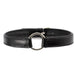 Jeffers Premium Padded Black Leather Dog Collars - GAGJU - 5/8" x 12" - Black - 4