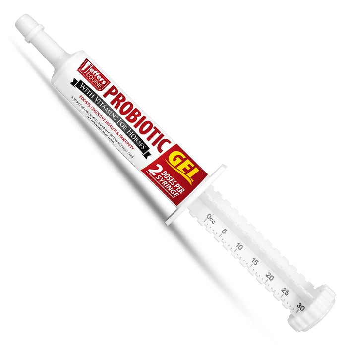 Jeffers Probiotic Gel for Horses, 2 Dose Syringe - JEF2A1 - 30 cc - 1 - 6