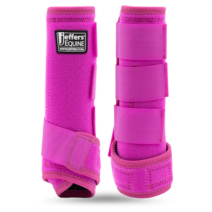 Jeffers Protective Horse Boots, Solid Colors - JEF2XH - Small - Pink - 2 ct - 14