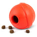Jeffers Red Orbits Ball Natural Rubber Dental Treat Dispensing Dog Chew Toy - I7Q2 - Red - Medium - 1 - 5