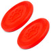 Jeffers Red Paw Frisbee Natural Rubber Dog Toy for Fetching & Chewing - I7RS-2 - Red - Medium - 2 - 14