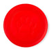 Jeffers Red Paw Frisbee Natural Rubber Dog Toy for Fetching & Chewing - I7RS - Red - Medium - 1 - 8