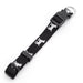 Jeffers Reflective Hound Series Adjustable Nylon Dog Collars - IDC4 - 5/8"W x 10-16"L - Black - 8
