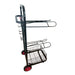 Jeffers Rolling Saddle & Tack Cart, 2 Tier Mobile Show Cart - IA9V - Black - 12" - Each - 1