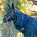Jeffers Romper Stomper Neck Rug for Horses, 1680D, 240g Fill - JEFCMX - PreSale Navy/Hunter - Small - 1