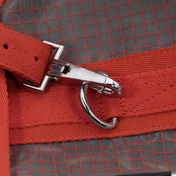 Jeffers Romper Stomper Ripstop Fly Sheet with Detachable Neck, Grey & Red - JEFZWJ - Grey/Red - 66" - 1 - 9