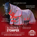 Jeffers Romper Stomper Ripstop Fly Sheet with Detachable Neck, Grey & Red - JEFZWJ - Grey/Red - 66" - 1 - 3