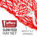 Jeffers Slow Feed 2" x 2" Nylon Hay Net for Horses, Red - XQEG-3PK - 3 - 13