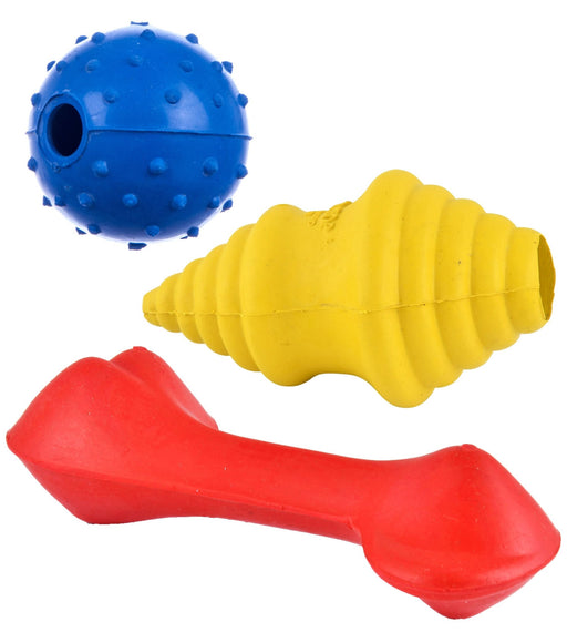 Jeffers Small Dog Rubber Toy Kit - Jeffers - Dog Supplies > Dog Toys