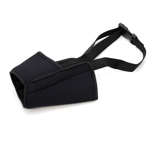 Jeffers Soft Neoprene Dog Muzzles - IDME - Size 0 (4") - Black - 1