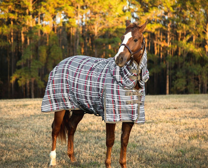 Jeffers Solaris 1200 Denier, Heavy, Turnout Blanket with Neck Rug - Jeffers - Horse Supplies > Horse Blankets & Sheets