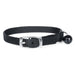 Jeffers Solid Adjustable Nylon Cat Collars - IDCT - 10"L - Black - 7