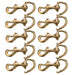 Jeffers Solid Brass Repair Snap with Swivel Eye - IAN2-10 - 10 Pack - 5