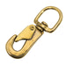 Jeffers Solid Brass Spring Snap - IAD3 - 3/4"W x 3 - 1/2"L - 1 - 1