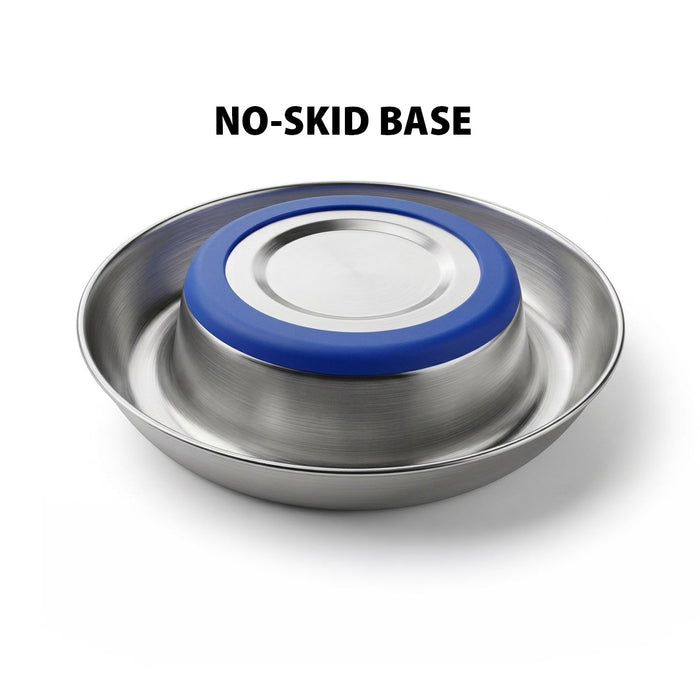 Jeffers Stainless Steel Anti-Ant Pet Bowl with Non-Skid Base - XDFX - 24 oz - 3