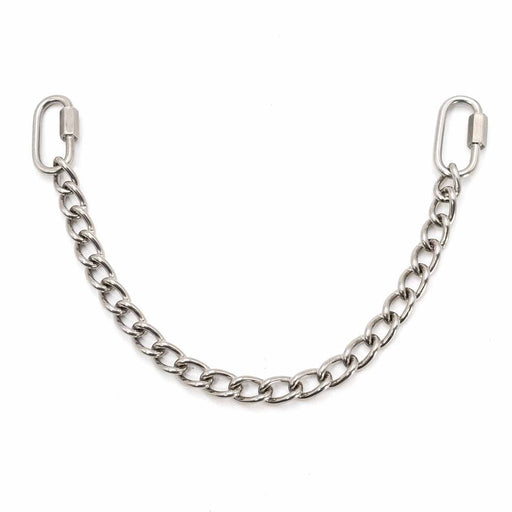 Jeffers Stainless Steel Curb Chain with Quick Links - IAZD - 10"L - 1 ct - 1