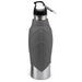 Jeffers Stainless Steel Dog Travel Water Bottle with Silicone Bowl, 24 oz - XDG2 - Grey - 24 oz - 2